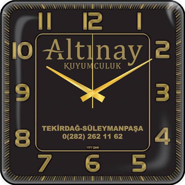 Bombe Cam Duvar Saati