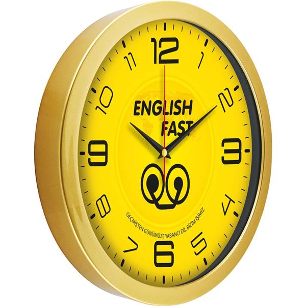 Metalize Duvar Saati