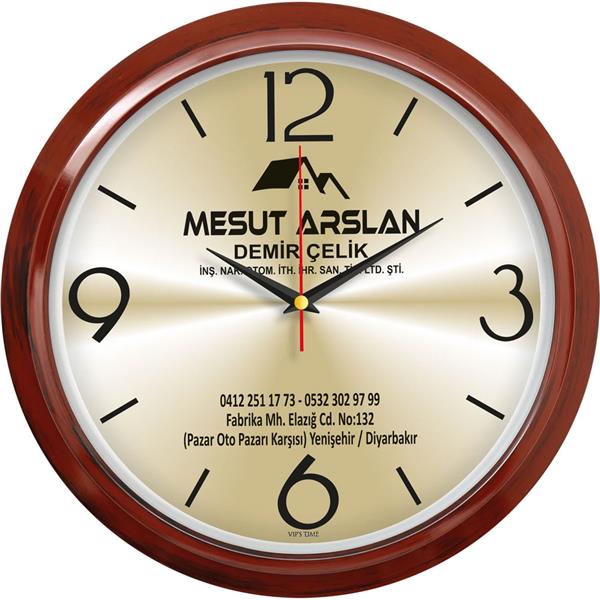 Plastik Duvar Saati