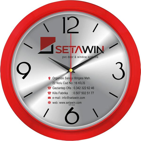 Plastik Duvar Saati