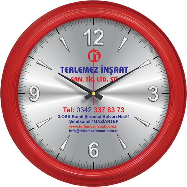 Plastik Duvar Saati