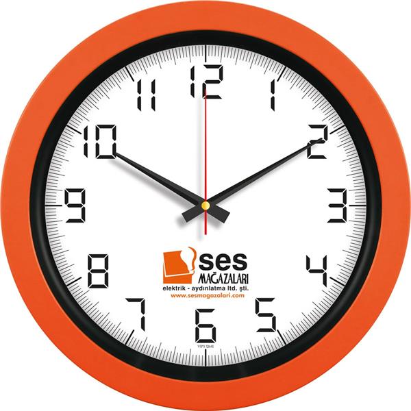 Plastik Duvar Saati